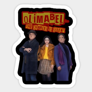 OliMabel The Charles is Silent X Sticker